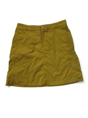 Olive Green Women's Utility Skirt - CloudVeil